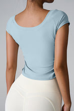 Load image into Gallery viewer, Round Neck Short Sleeve Active T-Shirt