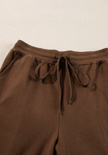 Load image into Gallery viewer, Side Slit Round Neck Long Sleeve Top and Pants Set