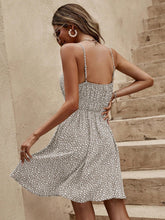 Load image into Gallery viewer, Floral V-Neck Mini Cami Dress