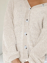 Load image into Gallery viewer, Pocketed V-Neck Button Up Cardigan