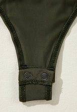 Load image into Gallery viewer, Ruched Surplice Long Sleeve Bodysuit