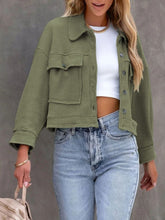 Load image into Gallery viewer, Button Up Long Sleeve Jacket