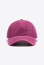 Load image into Gallery viewer, Distressed Adjustable Baseball Cap
