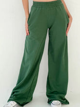Load image into Gallery viewer, Elastic Waist Wide Leg Pants