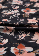 Load image into Gallery viewer, Floral Mock Neck Long Sleeve Blouse