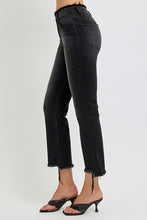Load image into Gallery viewer, RISEN Full Size Raw Hem Cropped Flare Jeans Plus Size