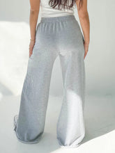 Load image into Gallery viewer, Elastic Waist Wide Leg Pants