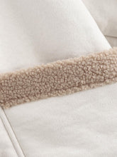 Load image into Gallery viewer, Fuzzy Collared Neck Long Sleeve Jacket