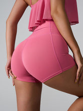 Load image into Gallery viewer, High Waist Active Shorts