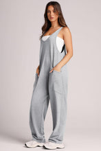 Load image into Gallery viewer, Wide Strap Jumpsuit with Pockets