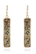 Load image into Gallery viewer, Natural Stone Drop Earrings