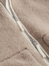 Load image into Gallery viewer, Zip Up Turtleneck Long Sleeve Plush Jacket