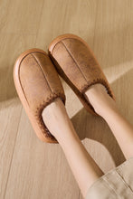 Load image into Gallery viewer, Thermal Round Toe Platform Slippers