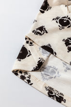 Load image into Gallery viewer, Printed Tie Neck Long Sleeve Blouse