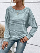 Load image into Gallery viewer, Full Size Round Neck Long Sleeve Top
