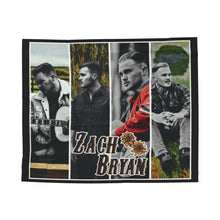 Load image into Gallery viewer, Zach Bryan Collage Blanket