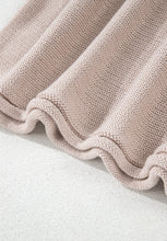 Load image into Gallery viewer, Color Block Round Neck Long Sleeve Sweater