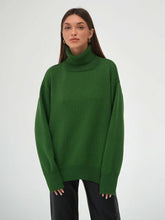 Load image into Gallery viewer, Turtleneck Long Sleeve Sweater