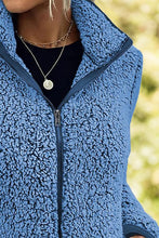 Load image into Gallery viewer, Pocketed Zip Up Turtleneck Jacket