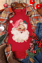 Load image into Gallery viewer, Santa Round Neck Short Sleeve T-Shirt