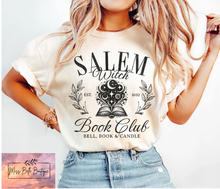 Load image into Gallery viewer, Salem Witch Book Club Tee/Sweatshirt