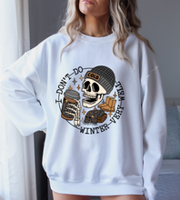 Load image into Gallery viewer, I don't do winter tee, crewneck, hoodie