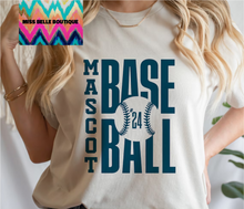 Load image into Gallery viewer, Custom Mascot Baseball Tee