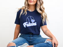 Load image into Gallery viewer, Custom "Mascot" Heart Softball Sweatshirt