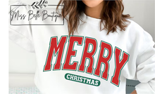 Load image into Gallery viewer, Merry Christmas Tee/Crewneck