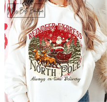 Load image into Gallery viewer, Reindeer Express Tee/Crewneck