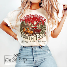 Load image into Gallery viewer, Reindeer Express Tee/Crewneck