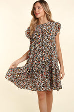 Load image into Gallery viewer, LEOPARD WITH BACK NECK BUTTON AND SIDE POCKETS