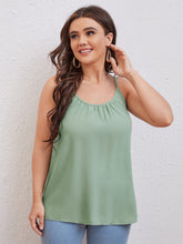 Load image into Gallery viewer, Plus Size Scoop Neck Cami