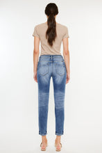 Load image into Gallery viewer, Kancan High Rise Distressed Mom Jeans