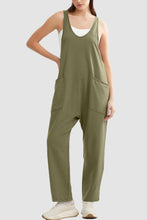 Load image into Gallery viewer, Wide Strap Jumpsuit with Pockets