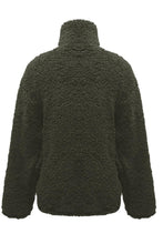 Load image into Gallery viewer, Fuzzy Turtleneck Long Sleeve Sweatshirt
