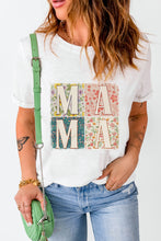 Load image into Gallery viewer, MAMA Round Neck Short Sleeve T-Shirt