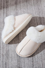 Load image into Gallery viewer, Faux Fur Round Toe Slippers