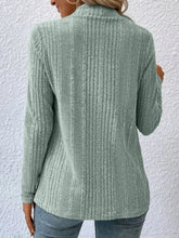 Load image into Gallery viewer, Full Size Open Front Long Sleeve Cardigan