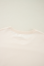 Load image into Gallery viewer, Slit Color Block Long Sleeve Sweatshirt