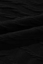 Load image into Gallery viewer, Textured Round Neck Long Sleeve Blouse