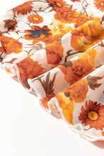 Load image into Gallery viewer, Printed Mock Neck Flare Sleeve Top