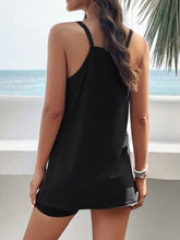 Load image into Gallery viewer, Full Size Pocketed Cami and Shorts Set