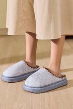 Load image into Gallery viewer, Thermal Round Toe Platform Slippers