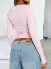 Load image into Gallery viewer, Devine Star Round Neck Long Sleeve T-Shirt