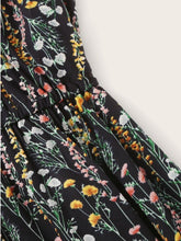 Load image into Gallery viewer, Printed V-Neck Spaghetti Strap Romper