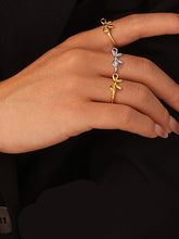 Load image into Gallery viewer, Stainless Steel Bow Ring