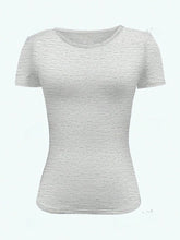 Load image into Gallery viewer, Round Neck Short Sleeve T-Shirt