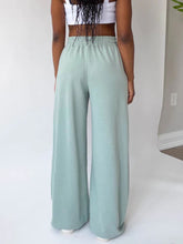 Load image into Gallery viewer, Elastic Waist Wide Leg Pants