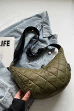 Load image into Gallery viewer, Quilted Adjustable Strap Crossbody Bag